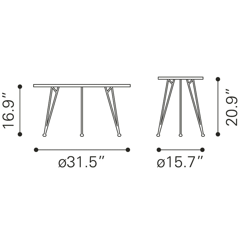 Zuo Kerris Coffee Table 109232 IMAGE 11