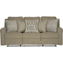 Catnapper Calvin Reclining Fabric Sofa 1631 1894-26/2364-26 IMAGE 1