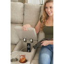  Catnapper McPherson 261 6 pc Power Reclining Sectional - Buff IMAGE 3