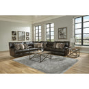  Catnapper Como 436 5 pc Reclining Modular Sectional - Chocolate IMAGE 2