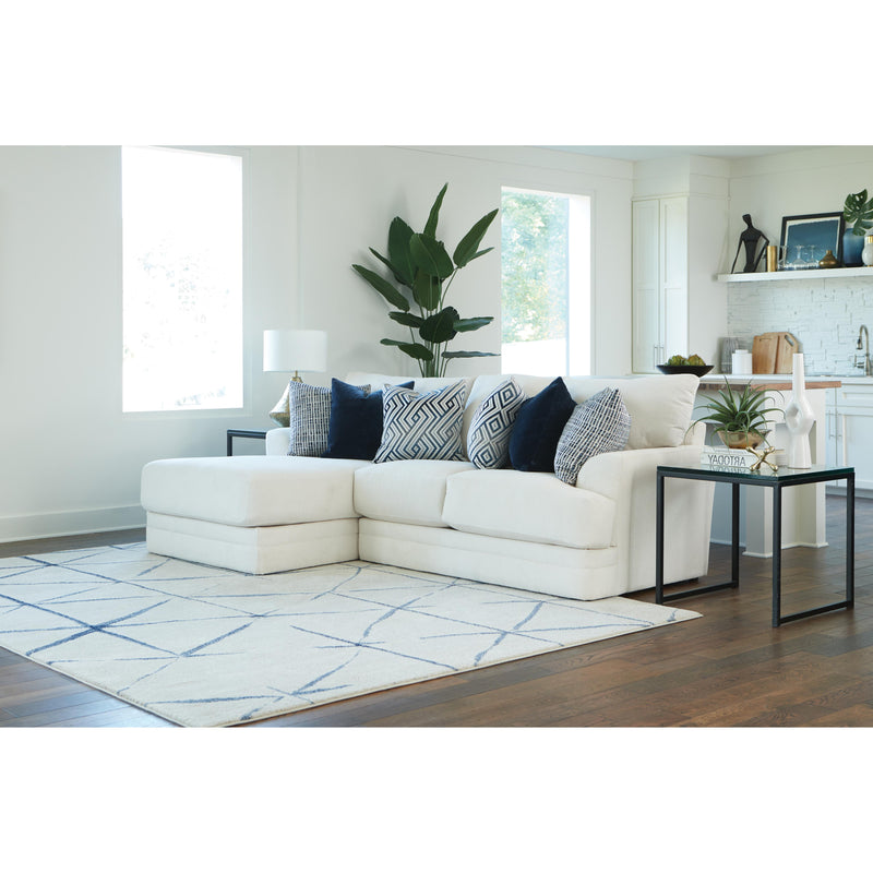 Jackson Furniture Polaris 2470 2 pc Modular Sectional - Sugar IMAGE 1