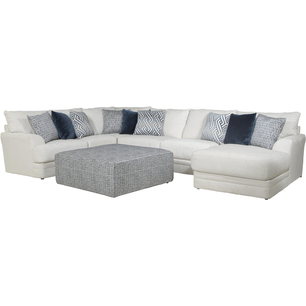 Jackson Furniture Polaris 2470 3 pc Modular Sectional - Sugar IMAGE 1