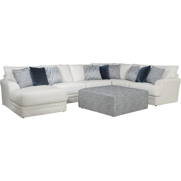 Jackson Furniture Polaris 2470 3 pc Modular Sectional - Sugar IMAGE 1
