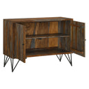 Coaster Furniture Macon 959615 2-Door Accent Cabinet - Sheesham Grey IMAGE 3