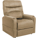 Ultimate Power Recliner Fabric - Lift Chair MM-3601HM Chaise Lounger with Heat & Massage - Spice Stone IMAGE 1
