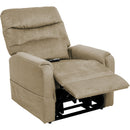 Ultimate Power Recliner Fabric - Lift Chair MM-3601HM Chaise Lounger with Heat & Massage - Spice Stone IMAGE 3