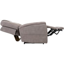 Ultimate Power Recliner Fabric - Lift Chair MM-3730 Power Recliner with Lift Function - Stonewash Dove IMAGE 2