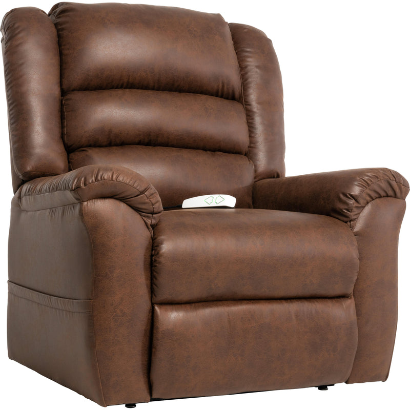 Ultimate Power Recliner Lift Chairs Lift Chairs MM-6200 Chaise Lounger with Comfort Control - Watford Cognac IMAGE 1