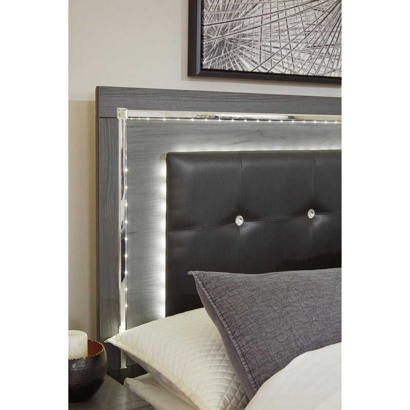  Signature Design by Ashley Lodanna B214B13 King Panel Bed with 2 Storage Drawers IMAGE 6