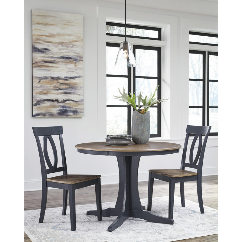  Signature Design by Ashley Landocken D502-01 Dining Room Side Chair IMAGE 6