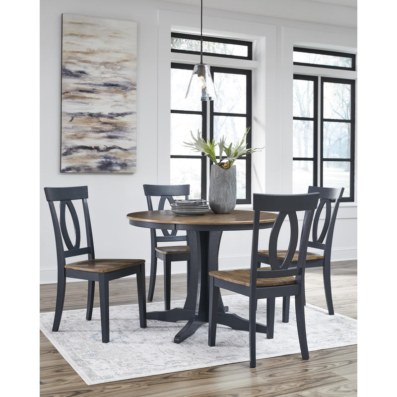  Signature Design by Ashley Landocken D502-01 Dining Room Side Chair IMAGE 7