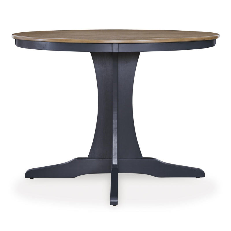  Signature Design by Ashley Landocken D502-15 Round Dining Room Table IMAGE 2