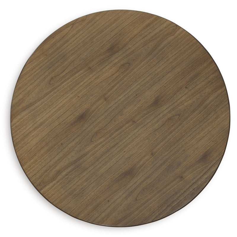  Signature Design by Ashley Landocken D502-15 Round Dining Room Table IMAGE 3