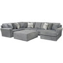  Jackson Furniture Glacier 2477 3 pc Sectional - Shark IMAGE 1