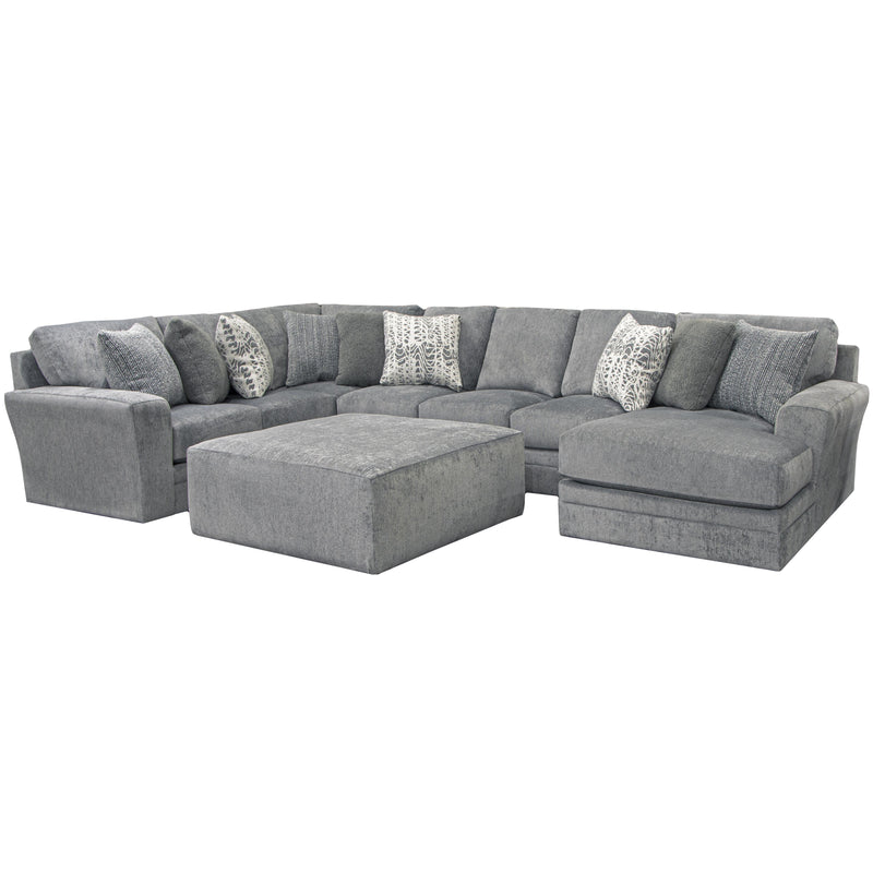 Jackson Furniture Glacier 2477 3 pc Sectional - Shark IMAGE 1
