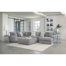  Jackson Furniture Glacier 2477 3 pc Sectional - Shark IMAGE 2