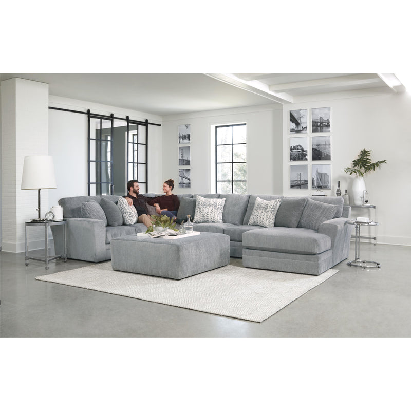Jackson Furniture Glacier 2477 3 pc Sectional - Shark IMAGE 3