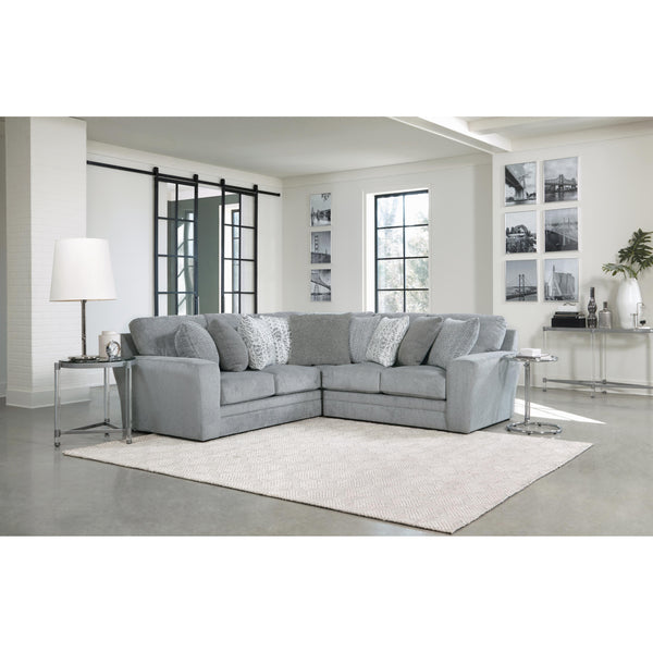 Jackson Furniture Glacier 2477 3 pc Sectional - Shark IMAGE 1