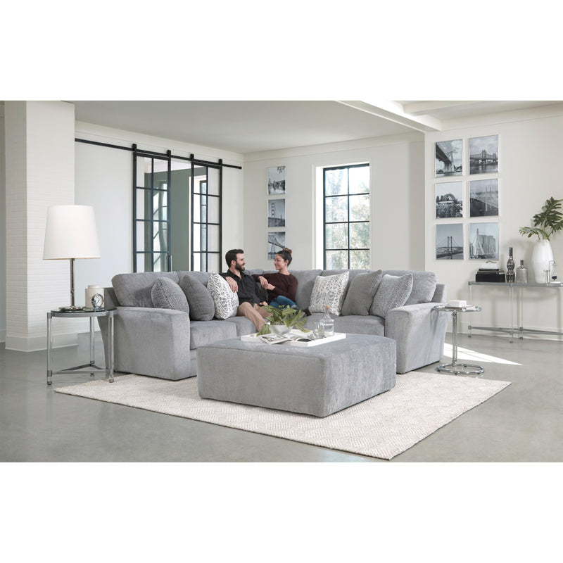 Jackson Furniture Glacier 2477 3 pc Sectional - Shark IMAGE 2
