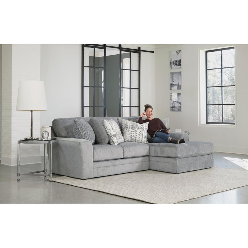 Jackson Furniture Glacier 2477 2 pc Sectional - Shark IMAGE 2
