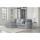  Jackson Furniture Glacier 2477 2 pc Sectional - Shark IMAGE 1