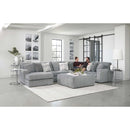  Jackson Furniture Glacier 2477 3 pc Sectional - Shark IMAGE 3