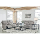 Signature Design by Ashley Barnsana 3320196 Double Reclining Power Loveseat with Console IMAGE 12