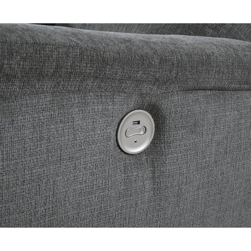 Signature Design by Ashley Barnsana 3320296 Double Reclining Power Loveseat with Console IMAGE 8