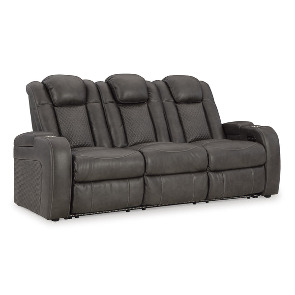 Signature Design by Ashley Fyne-Dyme 3660215 Power Reclining Sofa with Adjustable Headrest IMAGE 1