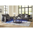 Signature Design by Ashley Fyne-Dyme 3660218 Power Reclining Loveseat with Console and Adjustable Headrest IMAGE 15