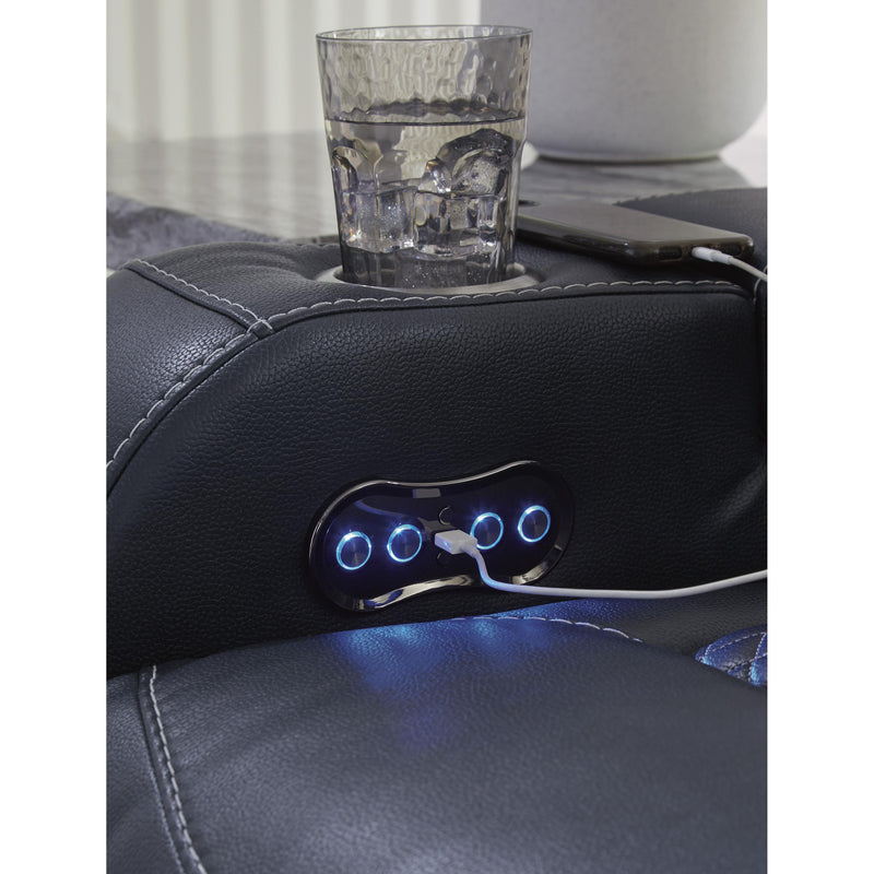 Signature Design by Ashley Fyne-Dyme 3660313 Power Recliner with Adjustable Headrest IMAGE 10