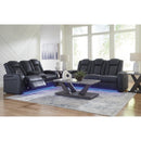Signature Design by Ashley Fyne-Dyme 3660318 Power Reclining Loveseat with Console and Adjustable Headrest IMAGE 17
