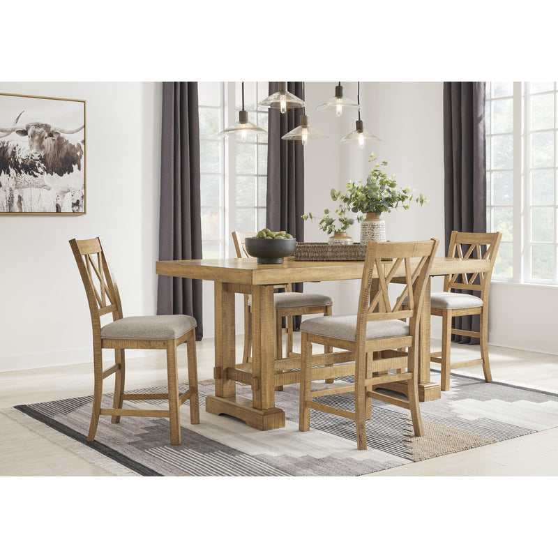 Signature Design by Ashley Havonplane D773-124 Upholstered Barstool IMAGE 7