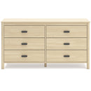 Signature Design by Ashley Cabinella EB2444-231 Six Drawer Dresser IMAGE 3
