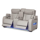 Signature Design by Ashley Boyington U2710518 Power Reclining Loveseat with Console and Adjustable Headrest IMAGE 2