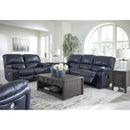 Signature Design by Ashley Leesworth U4380987 Reclining Power Sofa IMAGE 12