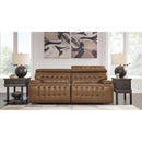 Signature Design by Ashley Temmpton U92708S1 2 pc Power Reclining Sectional Loveseat IMAGE 2