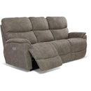  La-Z-Boy Trouper Power Reclining Sofa w/ Headrest - Sable IMAGE 6