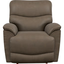  La-Z-Boy Trouper Power Rocking Recliner w/ Headrest - Mink IMAGE 2