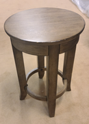 Hardwood Console Stool with Memory Swivel