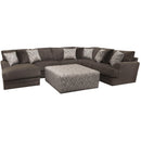  Jackson Furniture Galaxy 2480 3 pc Sectional - Chocolate IMAGE 1