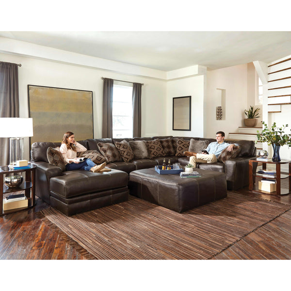 Jackson Furniture Denali 4378 3 pc Sectional - Chocolate IMAGE 1