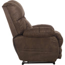  Catnapper Dawkins 647937 Power Lay Flat Recliner w/Oversize Xtra Comfort Footrest - Chocolate IMAGE 5