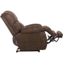  Catnapper Dawkins 647937 Power Lay Flat Recliner w/Oversize Xtra Comfort Footrest - Chocolate IMAGE 6