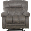  Catnapper Dawkins 647937 Power Lay Flat Recliner w/Oversize Xtra Comfort Footrest - Charcoal IMAGE 5
