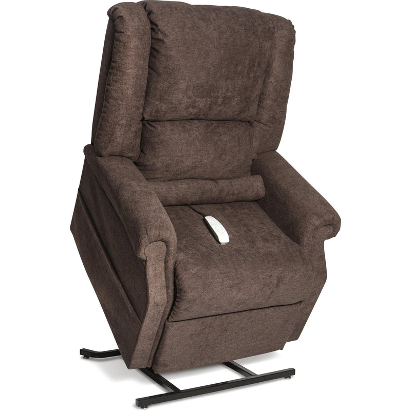 Ultimate Power Recliner Fabric - Lift Chair MM-101 Lay-Flat Chaise Lounge - Felix Chocolate IMAGE 3