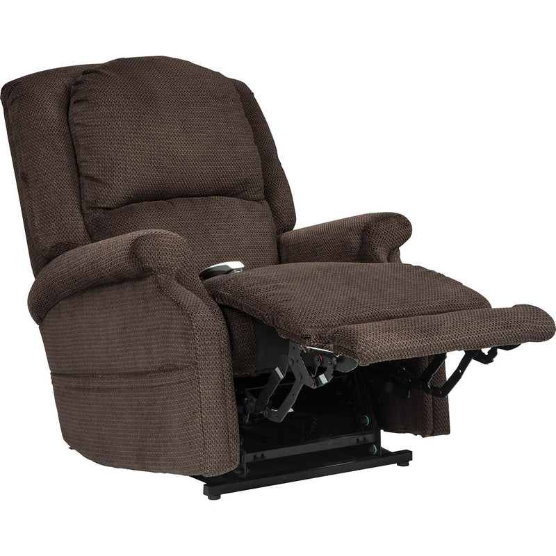 Ultimate Power Recliner Fabric - Lift Chair MM-3002 with Deluxe Heat and Massage - Domain Chocolate IMAGE 2