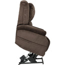 Ultimate Power Recliner Fabric - Lift Chair MM-3002 with Deluxe Heat and Massage - Domain Chocolate IMAGE 7