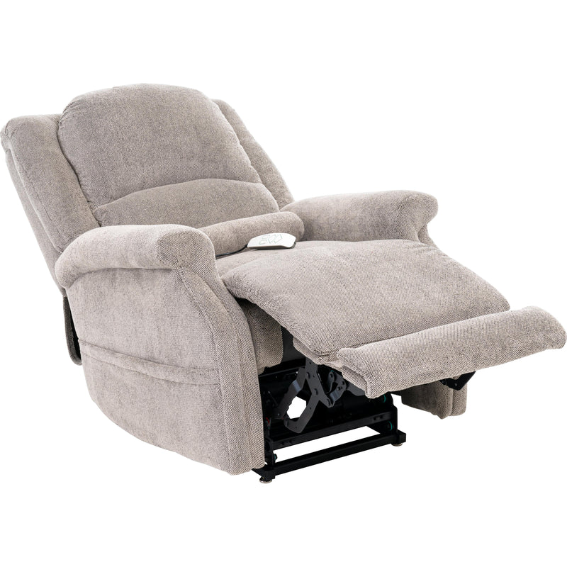 Ultimate Power Recliner Fabric - Lift Chair MM-3002 with Deluxe Heat and Massage - Domain Dove IMAGE 2