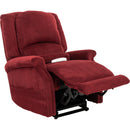 Ultimate Power Recliner Fabric - Lift Chair MM-3002 with MegaGuard, Deluxe Heat and Massage - Domain Scarlett IMAGE 3